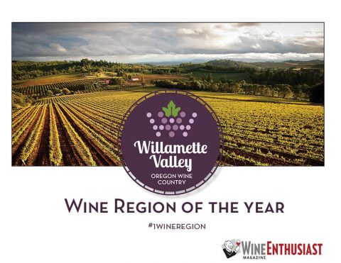 Willamette Valley Named Wine Region of 2016