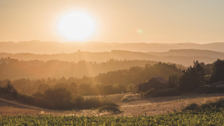 Wine tasting at Natalie’s Estate Winery in Newberg, Oregon